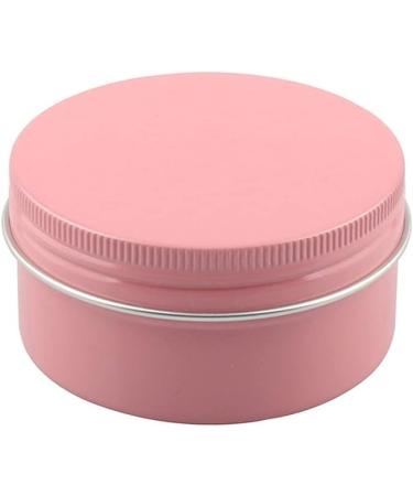 empty jars with lids cosmetic jar B0CKBSQRLW10 PC 30ml Empty Pink Round Aluminum Tin Jars with Screw Lids Cosmetics Lip Balm Containers Pots with 5X Spoon 1x Labels (Color : Roze Size : 30ml) (Colo - Buy Online on GoSupps.com