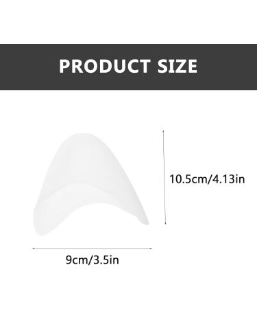 Healifty 6 Pairs Silicone Gel Pointe Shoe Cushion Protectors - Women's Foot Pads for Ballet Dance Shoes - Includes Whitex2pcs - 10.5X9.5X1.5CMx2pcs - Buy Online on GoSupps.com