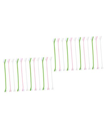 Sosoport 24 Pcs Double Head Dog Toothbrush Cat Toothbrush and Toothpaste 2 Sided Pet Toothbrush Pet Stuff Pp