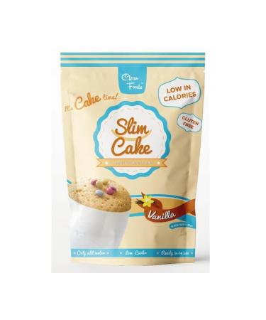 CleanFoods SlimCake 73 calories cup cake l saveur vanille l 5 cup cakes I Konjac Glucomannan I sans gluten I sans sucre I pr par en 60 secondes l mugcake