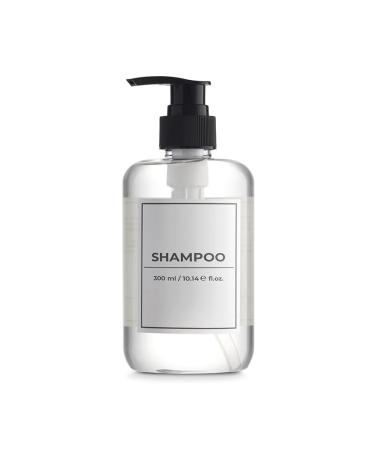Shampoo Pressure Pump Bottle (10oz/300ml) (12 PACK)
