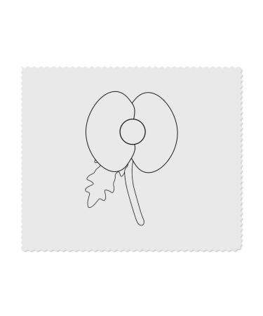 2 x 'Papaver' Microfiber Lens/Eyeglass Cleaning Cloths (LC00020720)