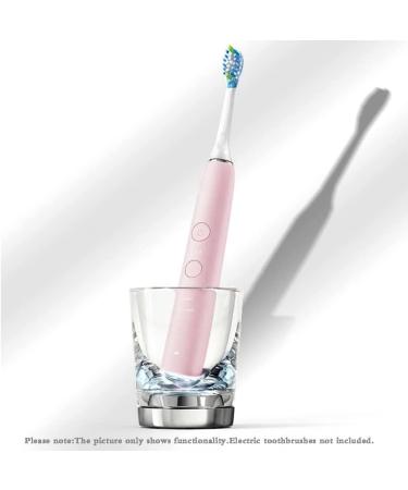 Electric Toothbrush Charger Glass Cup CBA1001 for Philips SoniCare 9300 9500 9700 Series - Silver - Buy Online on GoSupps.com