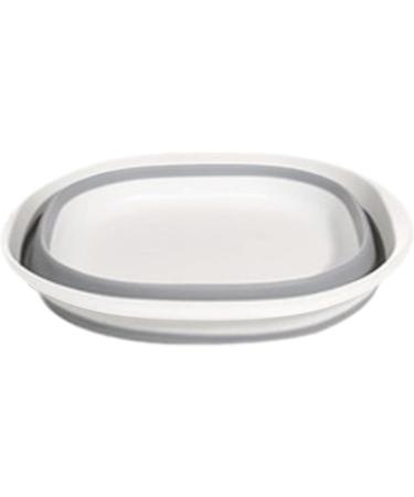Foldable Wash Basin Wash Basin Hangable Sink Tub Dish Wash Basin Portable Dish Tub Folding Dishpan for Camping Dish Washing Tub and RV Sink Gray Medium - Buy Online on GoSupps.com