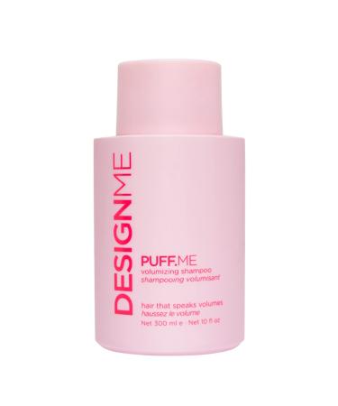 DESIGNME PUFF.ME Volumizing Shampoo | Shampoo Hair Volumizer with Sunflower Seed Oil Adds Body & Bounce | Color-Safe Volumizing Shampoo for Fine Hair | Paraben & Sulfate Free Shampoo 10 Fl Oz (Pack of 1)