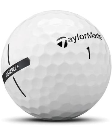 Title: 2021 TaylorMade Distance+ Golf Balls - White | Premium Distance Performance - Buy Online on GoSupps.com
