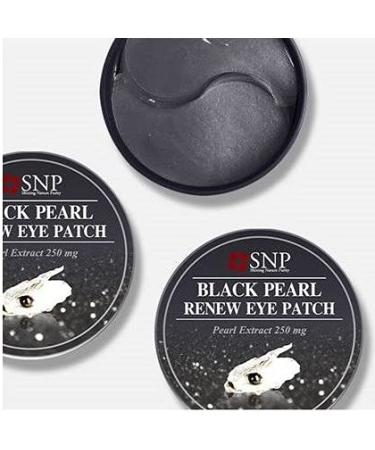 SNP Black Pearl Renew Eye Patch - Revitalize & Hydrate for Bright Eyes | International Shipping Available - Buy Online on GoSupps.com