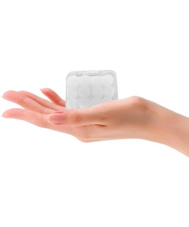 Soft Silicone Earplugs - 6 Pairs Reusable Waterproof Noise Cancelling - Ideal for Sleep Travel Swimming & Concerts - SNR 28dB - Buy Online on GoSupps.com
