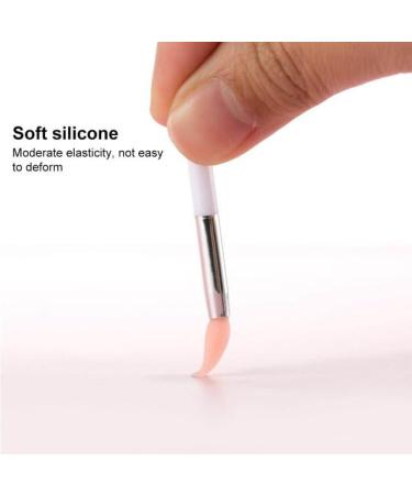 3Pcs Silicone Lip Brush Set - Lipstick Applicator with Caps for Makeup Lip Mask Tool Beauty Brushes for Lip Gloss & Oil Application - Buy Online on GoSupps.com