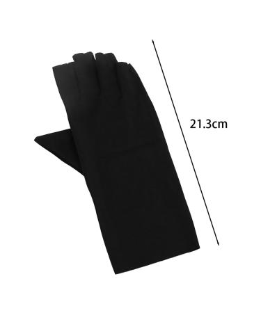 Hsthe Sea UV Gloves for Gel Nails 1 Pair UV Protection Gloves for Manicures Anti UV Gloves for Nail Lamp Manicures Dryer Nail Skin Care Fingerless UV Protection Gloves Protect Hands from UV Harm - Buy Online on GoSupps.com