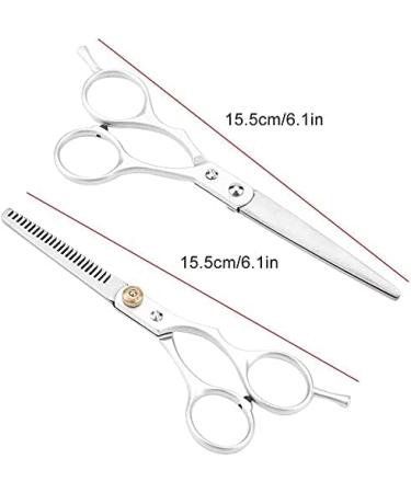 U-K Hair Cutting Scissors Stainless Steel Professional Barber Hair Cutting Thinning Scissors Shears Hairdressing Set(Scissors Set) Durable Processed - Buy Online on GoSupps.com
