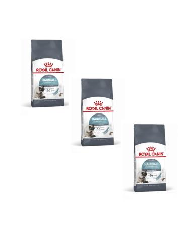 Royal Canin Hairball Care Complete Dry Adult Cat Food 3 x 400g