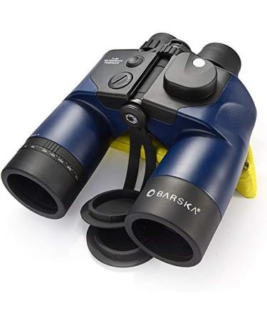Barska Deep Sea 7x50 Waterproof Marine Binoculars with Internal Rangefinder & Compass Regular - Buy Online on GoSupps.com