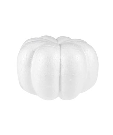 LIFKICH 24 Pcs White Mini Pumpkin Miniature Pumpkin Desktop Pumpkin Decor Foam Diy Pumpkin Party Pumpkin Foam Balls Balloon Stickers Fake Pumpkins Simulation Pumpkin Child Halloween Crafts