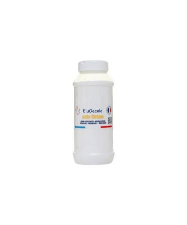 Citric Acid Anhydrous 800 g (Food Grade) Descaler/Anticalc EluOecolo Made in France