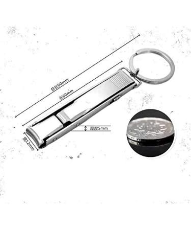 Nail Clipper Adult Nail Scissors Stainless Steel Silver Nail Scissors 90 * 12mm Stainless Steel Folding Nail Clippers - Buy Online on GoSupps.com