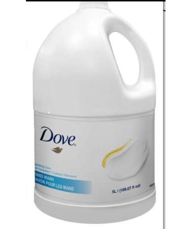 Dove 5Liter PRO Hydrating Hand Wash Refill/Refillable Bottles 169 Fl Oz (Pack of 1) Fresh