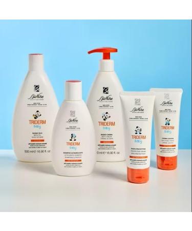 Bionike Triderm Baby Soothing Baby and Baby Cream for Dry and Sensitive Skin Moisturizing and Repairing Action Reduces Redness and Irritation 100 ml - Buy Online on GoSupps.com