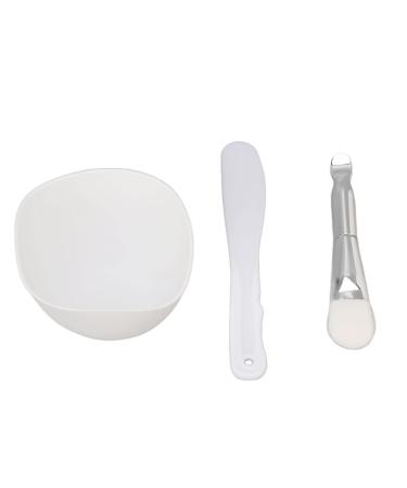 Face mask mixing bowl set DIY-face masked tool set 3-part DIY masking tool set with masking bowl soft brush and spatula portable reusable DIY-mask mixer set set