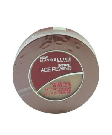 Maybelline Instant Age Rewind Compact Cream Foundation  Honey Beige Medium 4