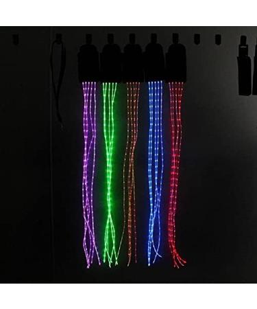 CZP New 100CM Horse Tail USB Lights Chargeable LED Crupper Horse Harness Equestrian Outdoor Sport Horse Riding Tail Lights Equipment 100cm BLUE - Buy Online on GoSupps.com