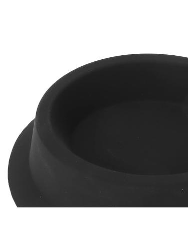 Portable Silicone Razor Shell - Shaving Foam Bowl & Shaving Tool for Home & Salon - Soft Clean Black - Buy Online on GoSupps.com