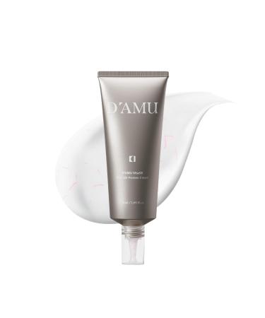 D AMU Silk Protein Face Cream Lifting & Hydrating Moisturizer with Vita 5X Chickpea Protein & Peptides Non-Sticky Non-Greasy Slow Aging Korean Skincare 1.69 fl.oz.