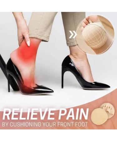 2023 New Cushioned Ice Silk High Heel Insoles - 4 Pairs | Women's Five Toe Metatarsal Socks Pads for Comfort & Support - Buy Online on GoSupps.com