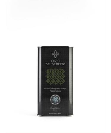Oro del Desierto - Organic Extra Virgin Olive Oil - Arbequina Variety - 1L Can - Buy Online on GoSupps.com