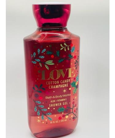 Love Cotton Candy Champagne Shower Gel 10 Ounce Body Wash