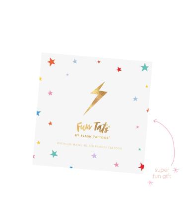 Flash Tattoos BALLERINA Kids Variety Set - 25 Metallic Tattoos for Birthday Party Favors and Ballerina Party Supplies - Buy Online on GoSupps.com