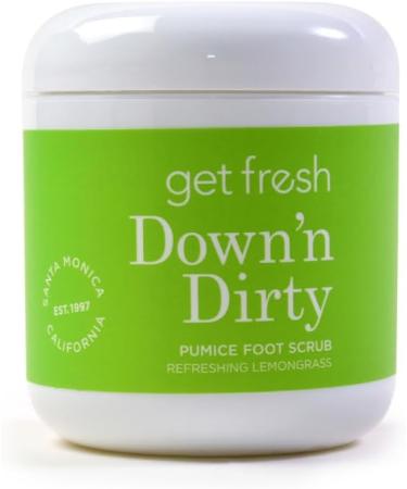 Get Fresh - Down'n Dirty Pumice Foot Scrub Lemongrass 170g - Buy Online on GoSupps.com