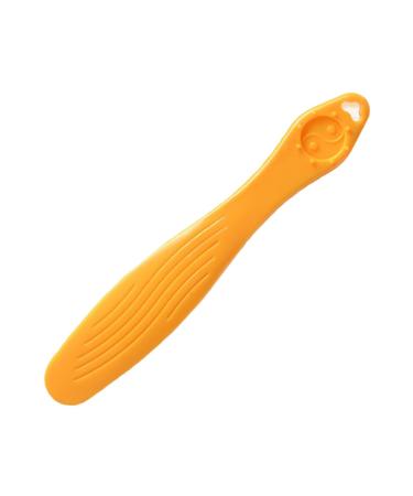 Lurrose Portable Massager Handheld Massager Body Massage Pat Hand Back Massager Stick Portable Massager Clap Stick Massage Tools Pai Sha Board Massage Racket Massage Stick Yellow Medium