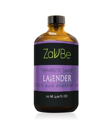 MABUA Pure Lavender Essential Oil Natural Undiluted Therapeutic Grade for Aromatherapy Diffusers Humidifier Fragrance Scent 4 fl. oz.