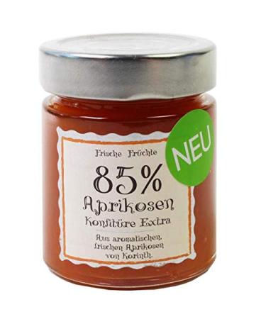 Deligreece Deligreece Apricot Jam Extra Jam 85% Fruit Content from aromatic fresh Corinthian apricots 180g.