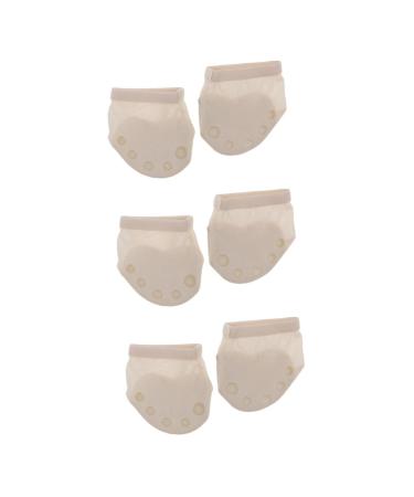 FOMIYES 3 Pairs Paw Ball of Foot Cushion Forefoot Pads Metatarsal Foot Pads Dance Socks Foot Protector Ballet Toe Protector Thong Soles Jazz Shoes Front Feet Women's Bear Shoes