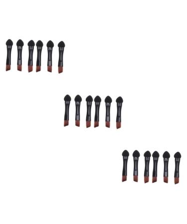 Healeved 60 Pcs Make Eye Shadow Brush Beauty Sponges Kit Eyeshadow Makeup Sponges Shine Crease Sponge Brushes