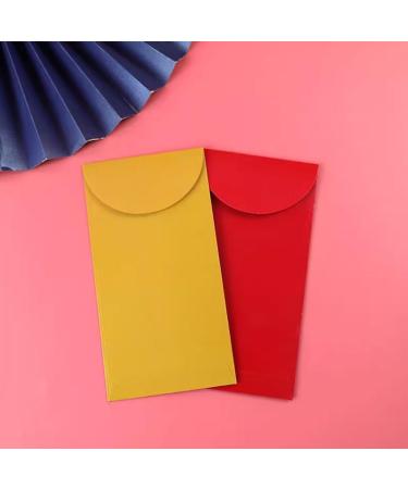 2024 Lunar Chinese New Year Red Envelopes 6pcs Spring Festival Hong Bao Red Pocket Cartoon Gold Raised Foil Dragon Lai See Lucky Money Envelopes - Buy Online on GoSupps.com
