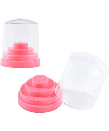 POPETPOP 2 Pcs 48 Nail Bit Holder Stand Nail Grinding Head Storage Protect Nail Drill Bits Nail Bit Holder Container Display Storage Container Nail Drill Bits Stand Manicure Written Pink Size 1x2pcs Pinkx2pcs - Buy Online on GoSupps.com