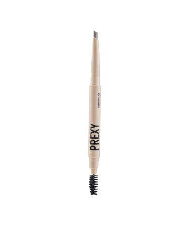 Organic Eyebrow Pencil Makeup  Medium Brown Waterproof Eyebrow Pencil Dual-Sided Eyebrow Brush For It Face Makeup Cosmetics (102)