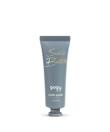 Teeth Whitening Charcoal Tooth Polish - Removes Stubborn Stains - Gentle on Sensitive Teeth - Fresh Peppermint Flavor Fluoride Free SLS Free - 1 oz. 1-Pack