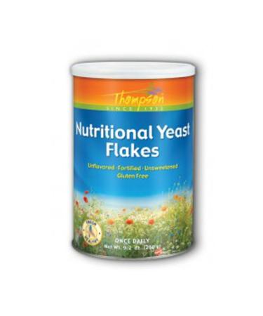Thompson Nutritional Yeast, Coarse Powder, Natural (Jar) 1lb