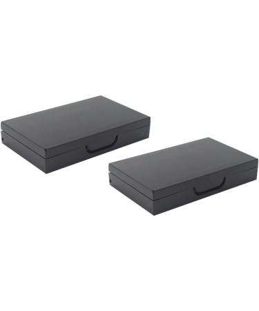 LALAFINA 8 Pcs Empty Eyeshadow Case Eye Shadow Case Eyeshadow Palette Mirror Storage Box 4.5X7.2CMx2pcs Black 2x2pcs - Buy Online on GoSupps.com