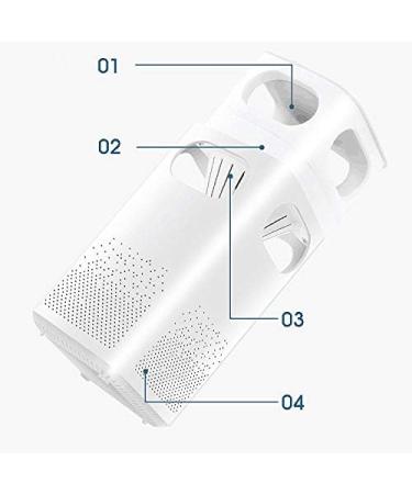 Mosquito dispeller Suction Mosquito lamp Indoors Anti-Mosquito Lamp Remove Insect Repellent USB Powered Bug Zapper Portable Mosquito Lamp Night Light Trap Lamp Mosquito Attracts - Buy Online on GoSupps.com