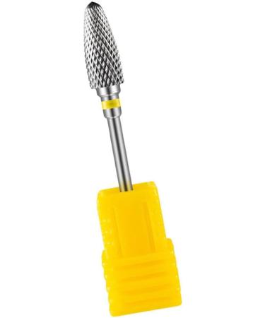 minkissy Metal Drill Bits Manicure Drill Bit Nail Art Drill Bits Nail Grinding Head Acrylic Nail Drill Bits Grinding Head Nail Drill Bit for Pedicure Yellow Manicure Tools As Shown - Buy Online on GoSupps.com