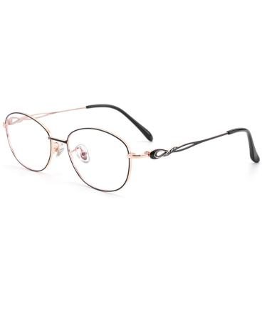 Reader women HD Harz glasses anti-blue light/anti-radiation ultra-light frame made of pure titanium glasses of glasses Dioptria +1.0 to +3.0.02 +1.5 +1.5 02