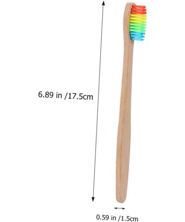 FRCOLOR 36 Pcs Bamboo Handle Toothbrush Set | Soft Oral Care Tools for Maternity & Gum Protection | Eco-Friendly Teeth Cleaning - Buy Online on GoSupps.com