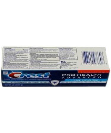 Crest Pro-Health Clinical Gum Protection Toothpaste - Smooth Mint 3.5oz (Pack of 2) - Buy Online on GoSupps.com