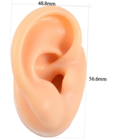 Healifty 4 Pcs Silicone Earrings Ear Piercing Jewelry Set - Soft Ear Models for Piercing Simulation - Human Body Ear Models - Assorted Colors - Buy Online on GoSupps.com