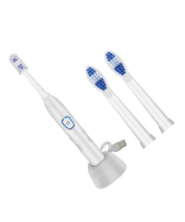 NOLITOY 1 Set Electric Toothbrush USB Charging Toothbrush Vibration Toothbrush Toothbrushes Toothbrush Bristle Toothbrush Child Bristles Maglev White